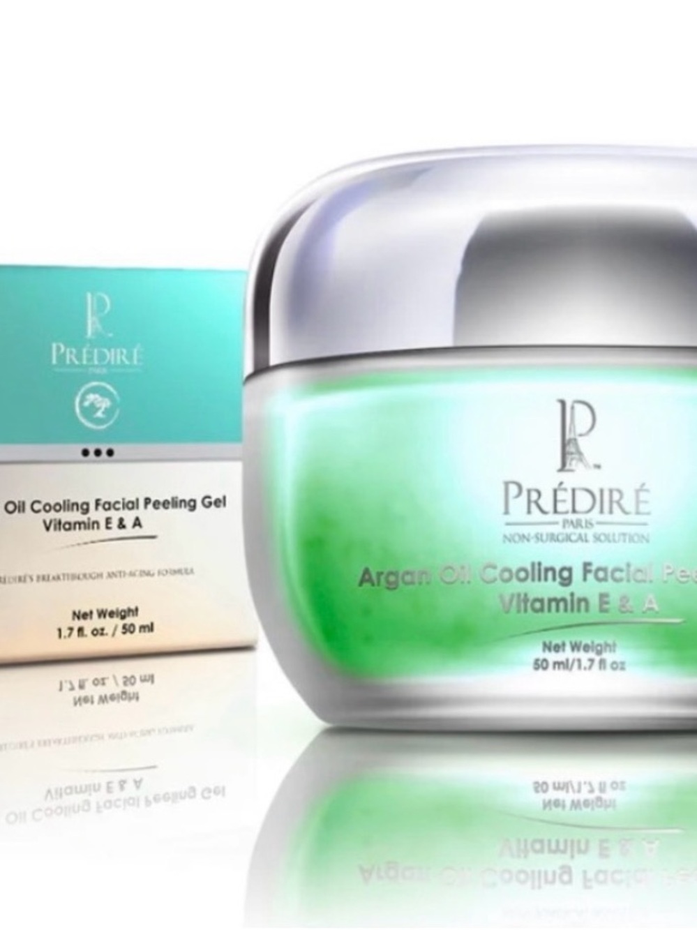 Prédiré Argan Oil Cooling Facial Peel – Green BRAND NEW sealed box